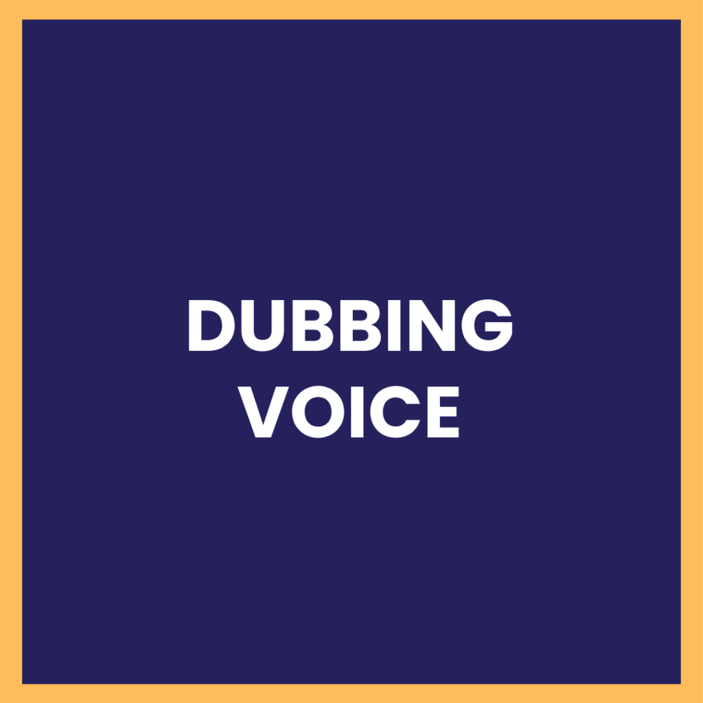 Dubbing Voice
