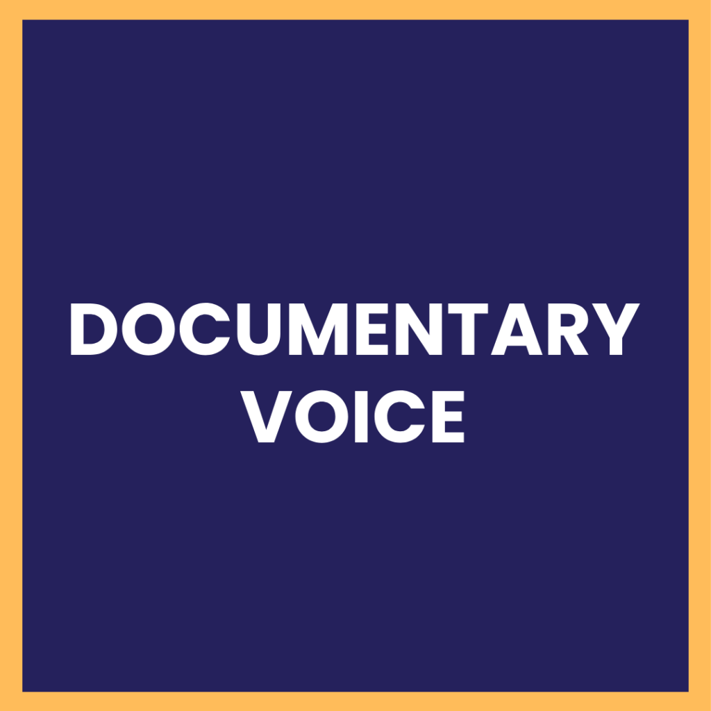 documentary voice