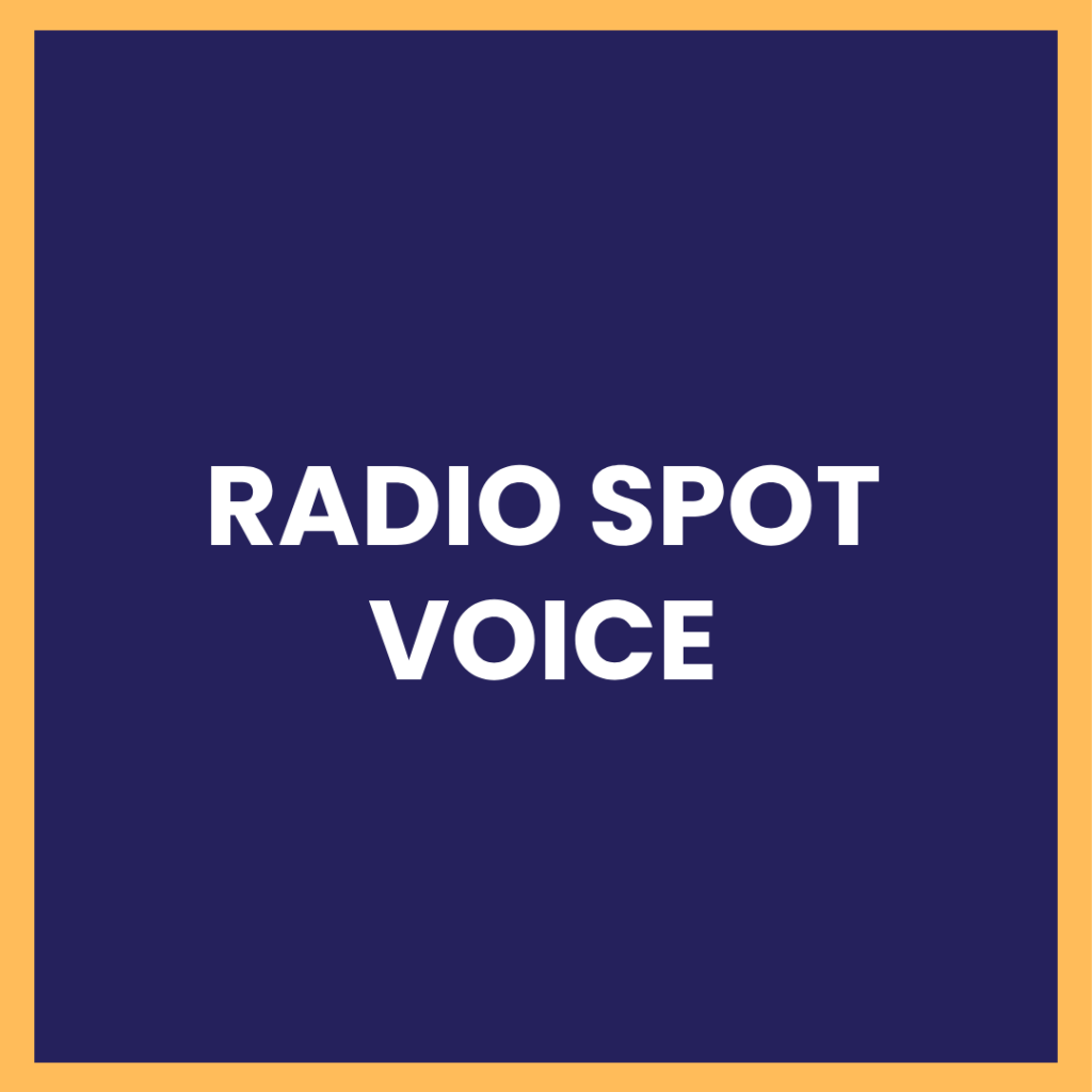 radio spot voice